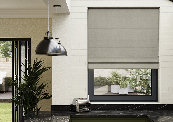 Blenheim, Truffle - Roman Blind - Image 3